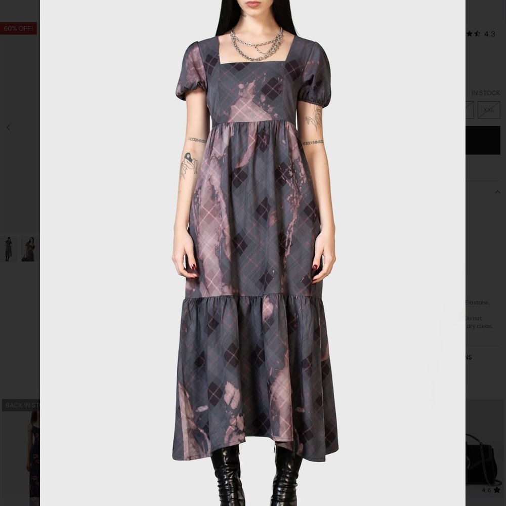 Killstar effina’s ruin dress